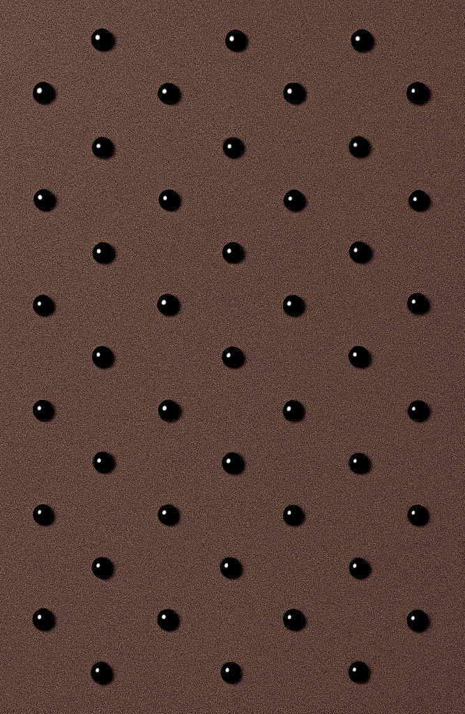 MicroPerle sur tissu compressif de couleur marron cappuccino